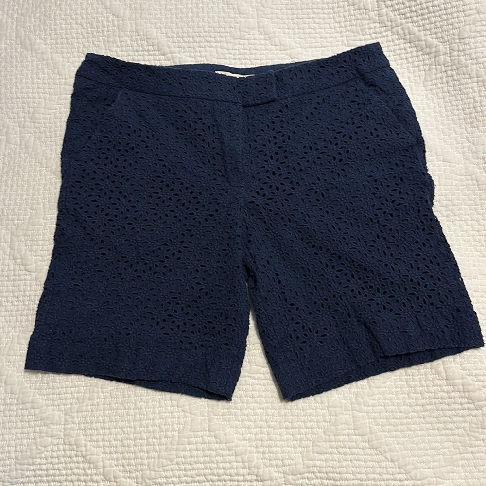 Saint Tropez West Blue Navy Women’s Shorts Size 12